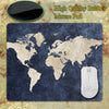 Vintage Cool World Map Mouse Pad